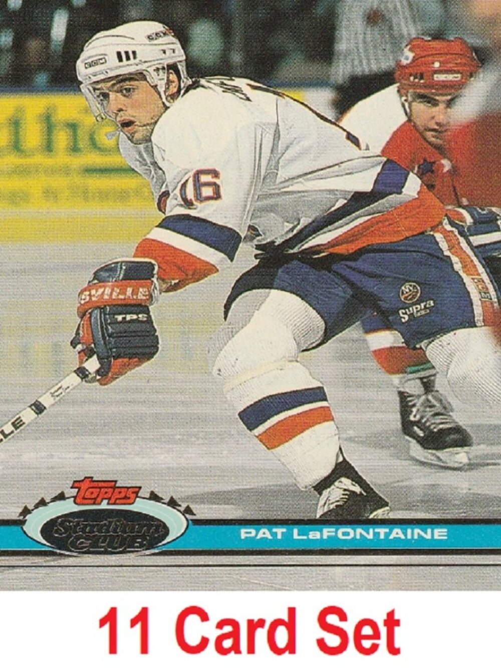 Pat LaFontaine Hockey Card Collection